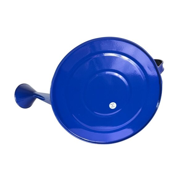 Jaipur In Bloom Floral Blue Metal Watering Can Garden Hand Painted Decorative - Picture 6 of 15